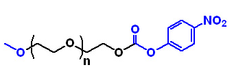 MPEG-NPC，甲氧基聚乙二醇对硝基苯碳酸酯，Methoxy-PEG-4-nitrophenyl carbonate