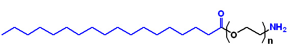 SA-PEG2000-NH2，硬脂酸聚乙二醇氨基，Stearic acid-PEG-Amine