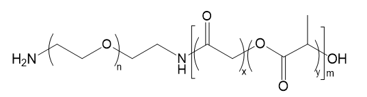 NH2-PEG-PLGA，PLGA-PEG-NH2,MW:2000,3400,PLGA:50/50 氨基PEG聚乙交酯丙交酯