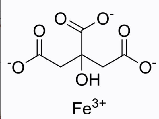 cas:3522-50-7 Ferric citrate