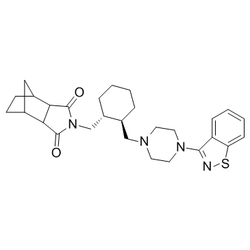 鲁拉西酮	 