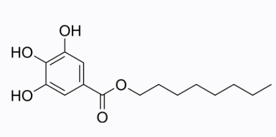 cas:1034-01-1 Octyl gallate 没食子酸辛酯 