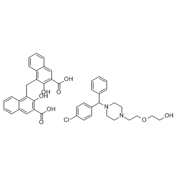 Hydroxyzine (pamoate)  