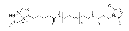 Biotin-PEG6-NH-Mal