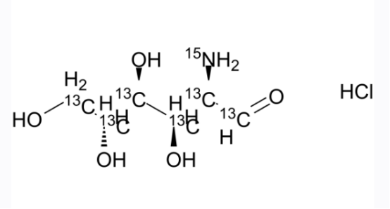 盐酸氨基葡萄糖 13C6,15N