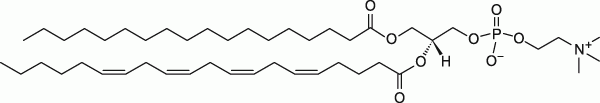 18:0-20:4 PC|1-stearoyl-2-arachidonoyl-sn-glycero-3-phosphocholine(磷脂) 