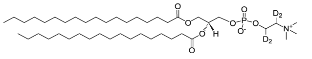 18:0 PC-d4|1,2-distearoyl-sn-glycero-3-phosphocholine-1,1,2,2-d4