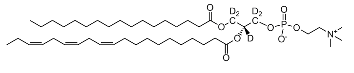 磷脂17:0-20:3 PC-d5|1-heptadecanoyl-2-eicosatrienoyl-sn-glycero(d5)-3-phosphocholine