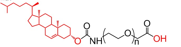 胆固醇-聚乙二醇-羧基、CLS-PEG-COOH、胆固醇PEG羧酸