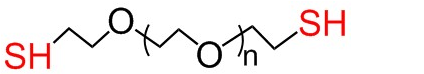 基 聚乙二醇 巯基、SH-PEG-SH，双巯基聚乙二醇 双巯基封端聚乙二醇