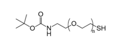 叔丁氧羰基-氨基-聚乙二醇-巯基，Boc-NH-PEG-SH，Boc-NH-PEG-Thiol