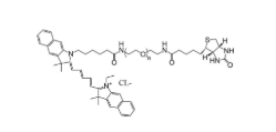 Cy5.5-聚乙二醇-生物素，Cy5.5-PEG-Biotin，花菁素cy5.5-聚乙二醇-生物素