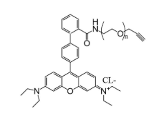 罗丹明聚乙二醇炔基，RB-PEG-Alkyne，Alkyne-PEG-Rhodamine