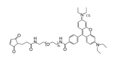 罗丹明-聚乙二醇-马来酰亚胺，Rhodamine PEG Maleimide   RB-PEG-MAL