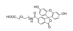 FITC-PEG-COOH，荧光素PEG羧基，羧基聚乙二醇荧光素