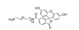 荧光素-聚乙二醇-氨基，FITC-PEG-NH2，Fluorescein-PEG-amine