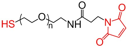 巯基聚乙二醇马来酰亚胺、SH-PEG-MAL，Thiol-PEG-MAL