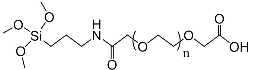 COOH-PEG-Silane， 羧基聚乙二醇硅烷，Silane-PEG-COOH