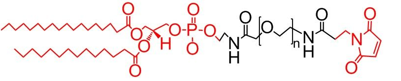 磷脂-聚乙二醇-马来酰亚胺，DSPE-PEG-MAL，DSPE-PEG-马来酰亚胺