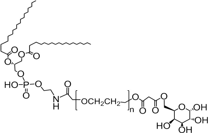 DSPE-PEG-galactose，磷脂PEG半乳糖，二硬脂酰磷脂酰乙醇胺-聚乙二醇-半乳糖