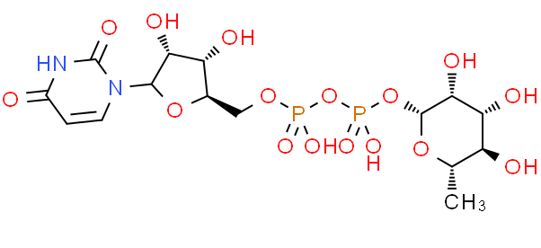 UDP-鼠李糖，CAS:1955-26-6，UDP-rhamnose