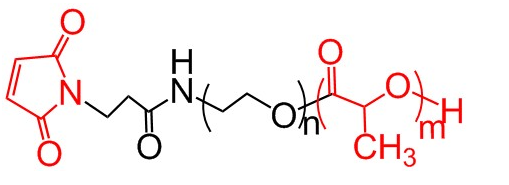 Mal-PEG-PLA、马来酰亚胺-聚乙二醇-聚乳酸，马来酰亚胺PEG聚乳酸