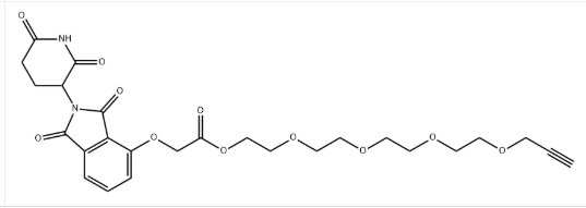 Thalidomide-O-amido-PEG4-propargyl