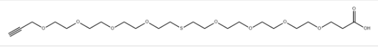 Propargyl-PEG4-S-PEG4-acid