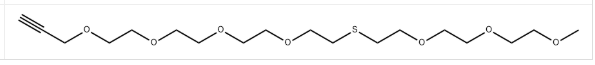 m-PEG3-S-PEG4-propargyl