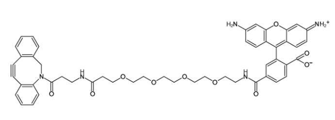 Carboxyrhodamine 110-PEG4-DBCO