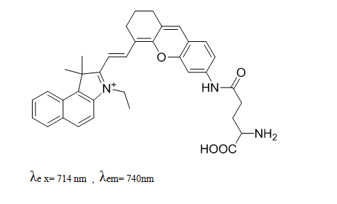 近红外γ-谷氨酰转肽酶(GGT)荧光探针
