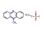 	5-甲基吩嗪硫酸甲酯	 