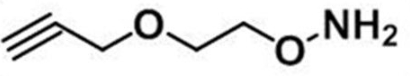 CAS:1895922-69-6；氨氧基-单乙二醇-丙炔盐酸盐；Amineoxy-PEG1-propargyl HCl salt