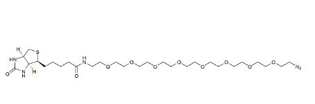 Biotin-PEG8-azide