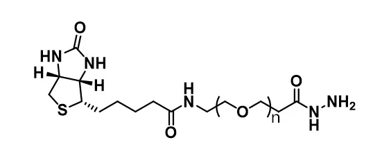 Biotin-PEG8-hydrazide