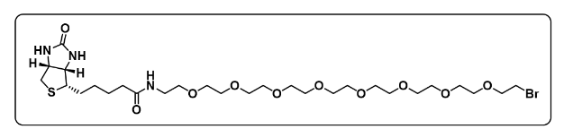 Biotin-PEG8-Br