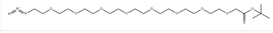 N3-PEG8-CH2COOtBu