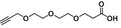 CAS:1347760-82-0；炔基-三聚乙二醇-羧基；Propargyl-PEG3-COOH