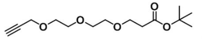 CAS:1374658-84-0；炔基-三聚乙二醇-叔丁酯；Alkyne-PEG3-COOtBu