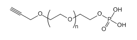 Alkyne-PEG-Phosphoric acid的用途