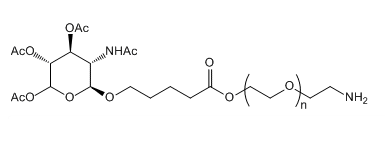 Ac-Galactose-PEG-NH2的用途