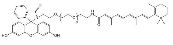 FITC-PEG-Tretinoin 荧光素-聚乙二醇-全反式维甲酸