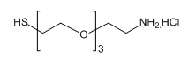 SH-PEG3-NH2.HCl 巯基-三聚乙二醇-氨基盐酸盐