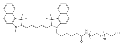 CY5.5-PEG-SH，CY5.5-聚乙二醇-巯基