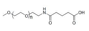 mPEG-GAA；甲氧基聚乙二醇戊二酰胺酸