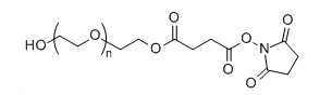 OH-PEG-SS；Hydroxy-PEG-Succinimidyl Succinate ester