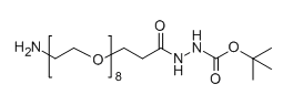 CAS No.：1334169-96-8；NH2-PEG8-HZ-Boc