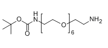 BOC-NH-PEG6-NH2；1091627-77-8；氨基叔丁氧羰基-六聚乙二醇-氨基