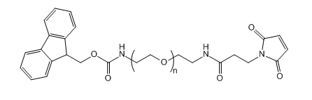 Fmoc-NH-PEG-Mal；芴甲氧羰酰基-亚氨基-聚乙二醇-马来酰亚胺；Fmoc-NH-PEG-Maleimide