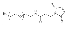 Br-PEG-Mal；溴-聚乙二醇-马来酰亚胺；Bromide-PEG-Maleimide